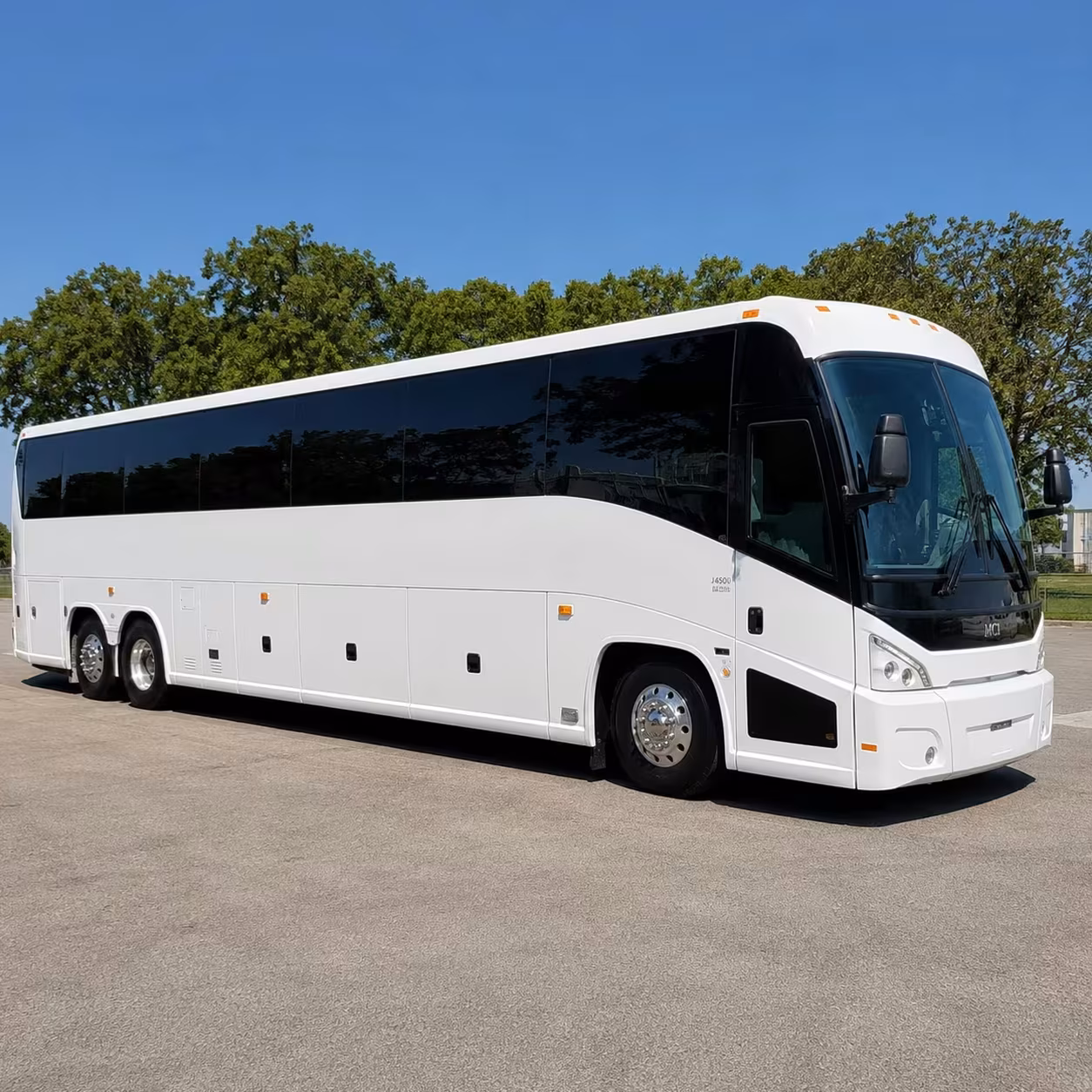 56 passenger charter bus