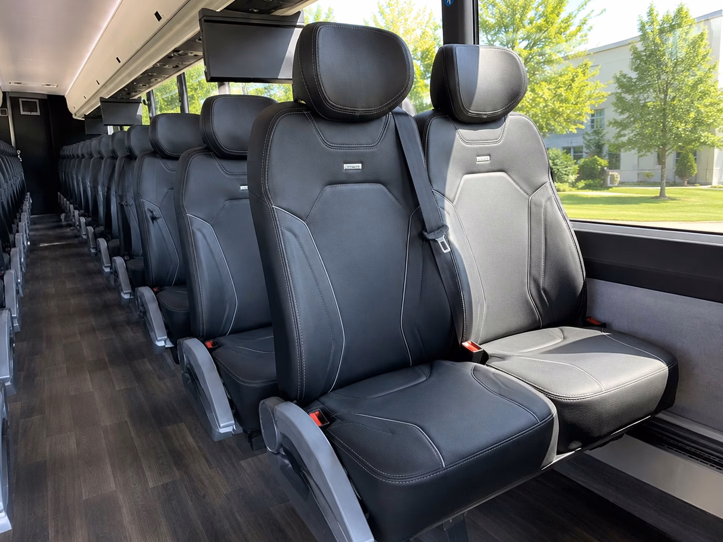 napa valley vineyard wedding shuttle buses for guests